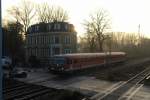 Am Morgen des 02.12.2006 habe ich am B in Borgsdorf, in der Nhe von Berlin, diesen 628er auf dem Weg nach Templin Stadt aufgenommen.