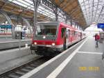 628 682-7 steht als RB 21674 nach Eutin auf Gleis 6 im Lbecker Hbf.