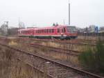 Die letzten Tage der BR628 DB ra auf der Oberwesterwaldbahn. Hier die BR628 aus Au/Sieg. Ab 12.12 fahren her Lint der Gesellschaft vectus.