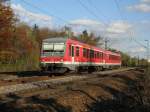 628/928 649 als RB 27354 in Haar (bei Mnchen), 20.10.2008.
