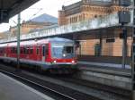 628 454 als RB nach Bennemhle von Hannover Gleis 2