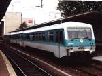 928 505-7/628 505-0 der CFL auf Trier Hauptbahnhof am 21-7-2000.