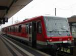 Hier steht der 628-294 in Worms und wartet auf seine Abfahrt nach Bensheim.