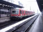 Baureihe 629 005-0 fuhr am 05.03.2005 in Mainz Hbf los in Richtung Alzey.