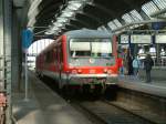 Eine 628/928er-Garnitur am 10.05.05 in Karlsruhe Hbf.