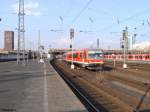 628 523 bei der Einfahrt in Dsseldorf Hbf am 14.4.2010