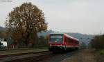 628 223- als RB 23618 (Marburg(Lahn)-Erndtebrck) in Sarnau 23.10.10