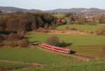 Eine unbekannte 628 von Weinheim(Bergstr) nach Frth(Odw).Aufgenommen am 14.11.10 in Zotzenbach. 

