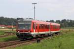 Der 628 630 in Tling am 04,08,10