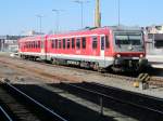 8.3.2011 13:20 DB AG Baureihe 628 430 als RB aus Bad Steben bei der Einfahrt in Hof (Salle) Hbf.
