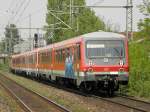 3x 628/928 in einem Lokzug. Zuglok war 110 443-9 am 27.4.2011 in Bonn Oberkassel