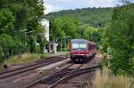 628 592 und 928 675 nach Kln-Messe/Deutz beim Bf Satzvey (Eifel) - 07.07.2011