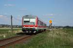 628/928 625 am Vorsignal von Schppenstedt am 02.08.2011.