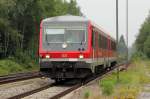 628 578 bei der Einfahrt in Mhldorf am 01.08.2011 , gru an den Tf ;-) 