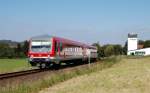 Neben den Loks der BR 218 vekehren auch Triebwagen der BR 628 planmig auf der Niddertalbahn.