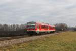 628 585 als RB 27154 am 27.12.2011 bei Heiligenstatt.