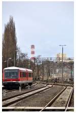 628 659 auf der Abstellung in Szczecin Głwny (31.03.2012)