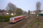 Der 628 512 am 06.04.2012 in Remscheid Lennep.