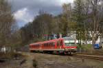 Der 628 511 am 11.04.2012 in Remscheid Lennep.