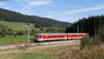 628 573-8 als RB 26932 (Neustadt(Schwarzw)-Titisee) bei Titisee 16.9.12