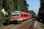 628 507 als S 94741 nach Hilden bei der Einfahrt in Hilden Sd am 23.09.2012