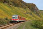 928 592 als RB 94 (Bullay - Traben-Trabach) zwischen Reil und Kvenig am 20.10.2012