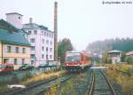 628 412 fhrt am 30.10.03 von Hof in Selb-Plberg ein.