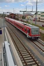 Doppelpack 628 655 und 611 in Sinsheim an der Jahnstrae abgestellt.