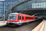 628 551 als Sonderzug von Braunschweig nach Berlin, aufgenommen am 1. Juni 2013.