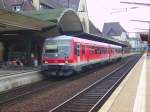 628 902 kam am 31.7.06 gerade mit RB von Freinsheim an,und wird gleich in die Abstellgleise fahren,um am Abend dann an dem berfhrungszug mit nach Ludwigshafen zu fahren.