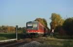 628 553 fuhr am 22.10.12 durch Bergheim.