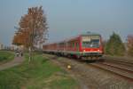 628 499 fuhr am 23.10.12 durch Neuss-Holzheim.