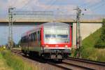 928 425 DB Regio bei Radldorf am 10.07.2012.  