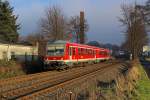 Am 13.12.2013 hieß es in Remscheid langsam Abschied nehmen von der DB und den 628ern auf der RB 47.