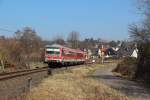 629 313 als RB 12424 (Andernach - Kaisersesch) in Mendig am 09.03.14