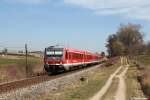 628 566 und 628 567 am 11.03.2014 bei Bachern.