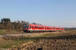 628 630 und 628 649 am 11.03.2014 bei Stumpfenbach.