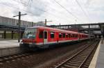 Hier 628 409 und 628 642 als RB66 (RB5804) von Berlin Gesundbrunnen nach Szczecin Glowny, bei der Einfahrt am 27.6.2014 in Berlin Gesundbrunnen.