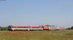 628 071-8 mit dem neg 20 (Dagebüll Mole-Niebüll) bei Massbüll 30.5.14