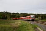 928 238, 628 637 & 628 498 als RE 22 (Köln Messe-Deutz - Trier Hbf) bei Blankenheim (Wald) am 26.05.14