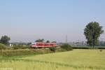 628 649 und 628 577 als RB 27029 am 19.07.2014 bei Weidenbach.