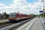 928 675 nach Köln-Deutz bei der Einfahrt in den Bf Euskirchen - 21.06.2014