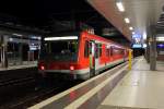 Der Triebwagen 628_928 435 auf der RB 54 von Rheinberg (Mark) hat am 24.08.2014 den Bahnhof Berlin Gesundbrunnen erreicht und fährt gleich wieder weiter nach Berlin-Lichtenberg.