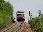 628 575 bei Burgkirchen in Richtung Mühldorf,25.04.2014