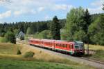 629 003 und 629 *** bei Altglashütten-Falkau, 22.08.2015.