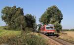 628 576 als RB 27035 am 30.09.2015 bei Thann Matzbach.