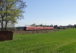 Zwei 628 fuhren am 21.04.16 von Chemnitz nach Mühldorf.