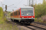 928 504 als RB 43 nach Dorsten in Gelsenkirchen-Bismarck 26.4.2016