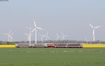 628 071-8 als neg 6 (Dagebüll Mole-Niebüll) bei Galmsbüll 8.5.16