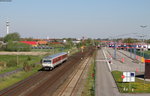 628 503-5  Morsum  als D 1420 (Westerland(Sylt)-Bredstedt) bei Niebüll 8.5.16